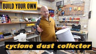 How to Build a Cyclone Vacuum / Dust Collector for your Workshop