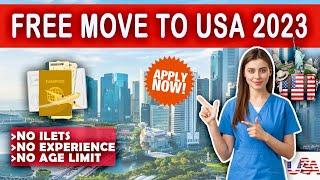 Move to the USA for FREE! As a Caregiver | Caregiving Jobs 2023 |IN VOLUNTEERS | NO JOB OFFER NEEDED