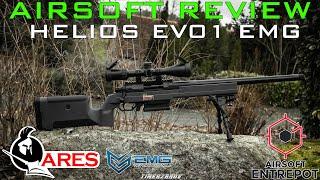 Airsoft Review #225 Ares Helios EV01 Bolt Action Rifle ARES/EMG (Airsoft Entrepot) [FR]