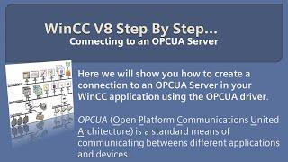 WinCC v8.0 Step By Step 5: Create OPC UA Connection to KepWare  Learn SCADA Programming  #winccguru