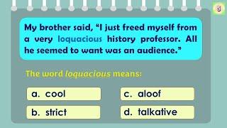 Context Clues   Exercises for Secondary Level