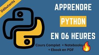 Apprendre Python, Numpy, Pandas pour la Data Science [Cours complet Niveau Débutant avec Notebooks]