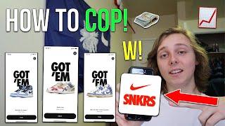 *UPDATED* HOW TO COP ON NIKE SNKRS APP IN 2021! (Get More W'S)