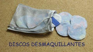 DISCOS DESMAQUILLANTES REUTILIZABLES