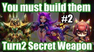 You must build them, Turn2 Secret Weapons in Season31 #2【Summoners War RTA】