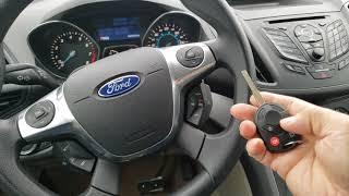 2013-2019 Ford Escape remote programming