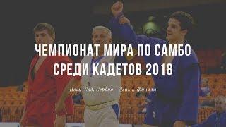 ФИНАЛЫ! Чемпионат мира по самбо среди кадетов 2018. День 1