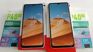 itel P40 (8Gb/128GB) vs itel P40 (7GB/64GB) : speed test