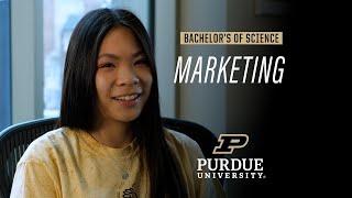 Major in Marketing at Purdue University’s Daniels School of Business