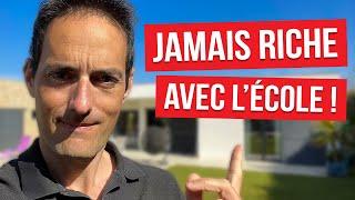 DEVENIR RICHE en faisant des études ? L'avis de Olivier ALLAIN