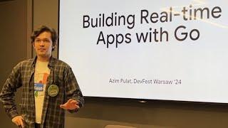 Building Real-time Apps with Go | Azim Pulat