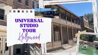 UNIVERSAL STUDIO TOUR - Hollywood Los Angeles, California USA 