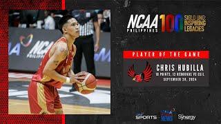 Player of the Game - Chris Hubilla vs. Letran | NCAA Season 100