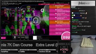 jhlee0133 | Extra Level (Regular) [old Zenith Dan (Marathon)] 98.72% - osu!mania