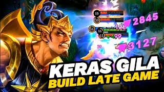 KERAS PARAH | Build Late Game Gatotkaca Terkeras