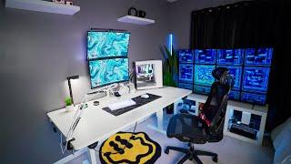 My DREAM Desk Setup/Room Tour + Gaming 2023