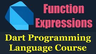 #14 Dart Programming Language : Short Hand Syntax | FAT ARROW | Functions Expressions - دارت بالعربي