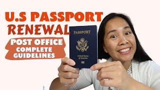 How To RENEW AN EXPIRED US PASSPORT 2021 | Using Post Office And Online Form | Complete Guidelines.