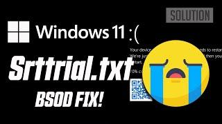 SrtTrail.txt Windows 11 FIX | How to Fix C /Windows/System32/LogFiles/srt/SrtTrail.txt