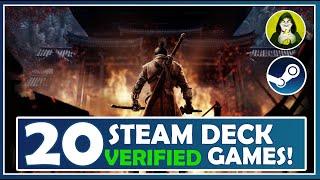 20 Awesome Steam Deck Verified Games to play in 2024!