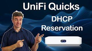 UniFi Quicks - How to reserve a DHCP IP address for a client