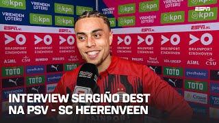 Sergiño Dest dolblij na rentree: "Dit voelde 𝙖𝙢𝙖𝙯𝙞𝙣𝙜... Ik ben weer voetballer" 