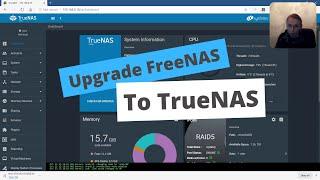 How to Upgrade FreeNAS to TrueNAS Core