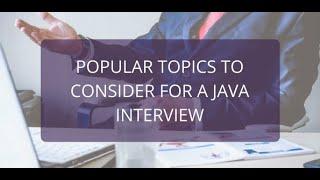 Java new feature 5/7/8 for interview | Popular Topics for Java Interview