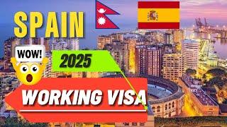 spain working visa 2025 | spain new update 2025 | about spain | nepali in spain | document in spain