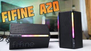 Fifine Ampligame A20 Обзор недорогих игровых компьютерных колонок