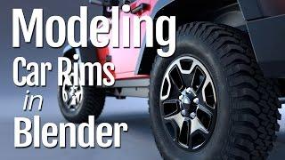 Modeling Car Rims in Blender