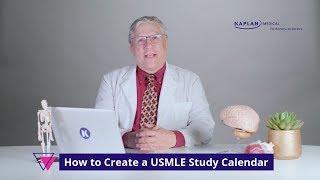 USMLE Prep: How to Create a Study Calendar