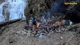 Winter camping survival skills challenge || Nepal  ||