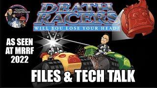 Death Racers - 3D Printed Racer Robots as seen at MRRF 2022