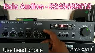 5.1 Amplifier good Surround  low budget for home use  Bala Audios Coimbatore 27.3.21