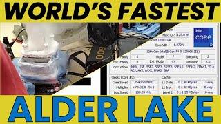 World's Fastest Intel Alder Lake