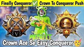 STILL CROWN OR ACE EASY CONQUEROR TIPS | SOLO RANKPUSH TIPS AND TRICKS