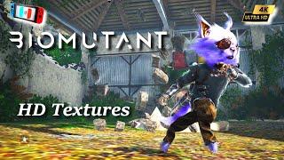 Biomutant v1.0.2  Switch ~4K  60FPS  l Ryujinx PR l HD Textures PC Gameplay