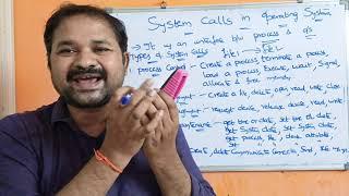 System Calls in Operating System || Types of system Calls || Operating System