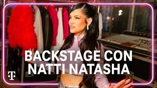 Backstage con Natti Natasha en Premio Lo Nuestro | T-Mobile Espanol