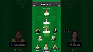 MNR-W vs OVI-W Dream11 SL team|#cricket #dream11 #fantasy #sports #trending #viral