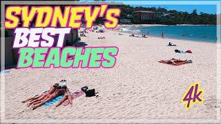 Sydney's TOP 10 Beaches - 4K