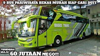 HARGA BUS PARIWISATA BEKAS MURAH || MULAI 60 JUTAAN || UPDATE TERBARU 2023 || JUAL BELI BUS BEKAS