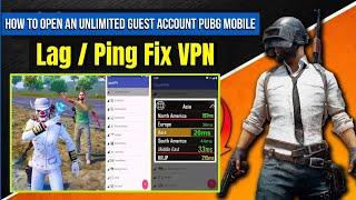 How to open an unlimited guest account PUBG mobile | PUBG Mobile unlimited guest account open PUBG