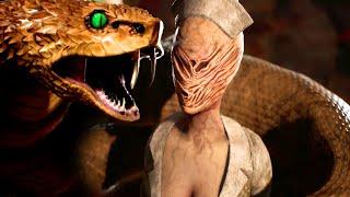 Mortal Kombat 1 All Animalities on Silent Hill Nurse