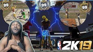 FIRST PARK GAME WITH 99 OVERALL PURE POINT FORWARD - NBA 2K19 TOP DOG GAMEPLAY