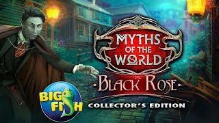 Myths Of the World: Black Rose Collector's Edition Gameplay Walkthrough Bigfish Games NO COMMENTARY