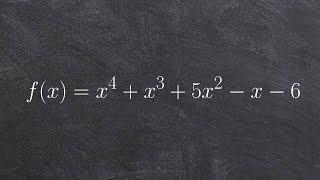 Finding All of the Zeros of a Polynomial Including Complex