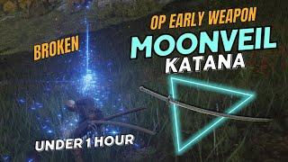 How to get Moonveil Katana within a Hour of playing