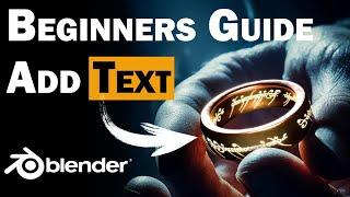 Blender 4.0 - Adding text to objects